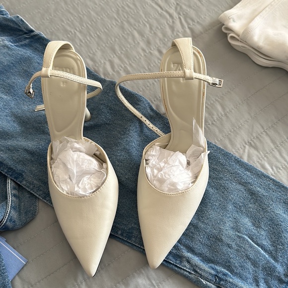 Zara white heels - Picture 5 of 5